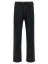 Gramicci Mens Double Navy G Pant Straight Cotton-twill Trousers Xl In Black