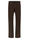 Gramicci Tailored Pants Featuring Belt Loops And Pockets In Brown