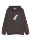 Gramicci Granola Hooded Sweatshirt Clothing In Brown