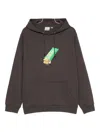 Gramicci Granola Hooded Sweatshirt Clothing In Brown