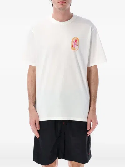 Gramicci Graphic-print T-shirt In White