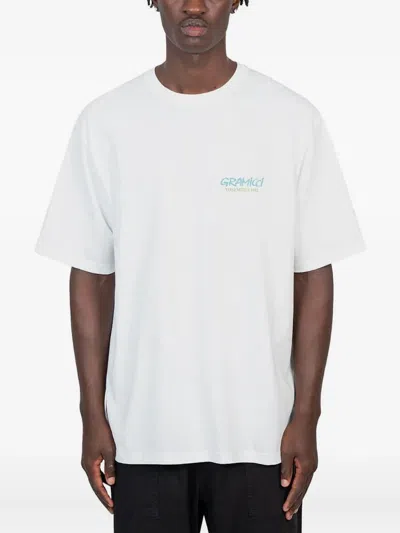 Gramicci Graphic-print T-shirt In White