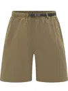 Gramicci Green Solid Shorts In Green