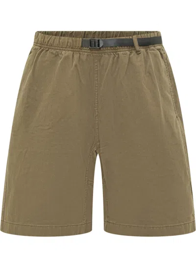 Gramicci Green Solid Shorts