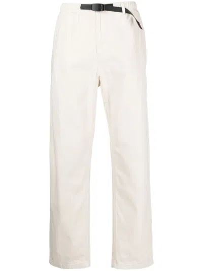 Gramicci Grey Belted Trousers In White