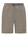Gramicci Grey Solid Shorts In Grey