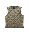 Gramicci Sleevless Down Vest In Grey