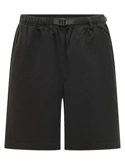 Gramicci Integrated Belted Shorts For Spring/summer 2026 In Black