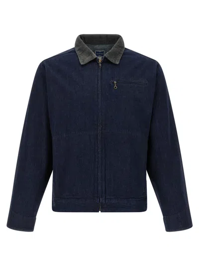 Gramicci 'japanese Denim Trucker' Jacket In Blue