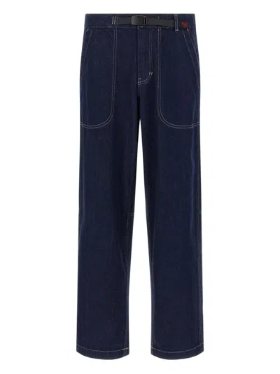 GRAMICCI JAPANESE SLUB BELTED JEANS