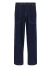Gramicci Japanese Slub Denim Pant Clothing In Blue