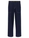 Gramicci Japanese Slub Denim Pant Clothing In Blue