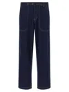 Gramicci Japanese Slub Denim Pant Clothing In Blue
