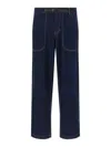 Gramicci Japanese Slub Denim Pant Clothing In Blue