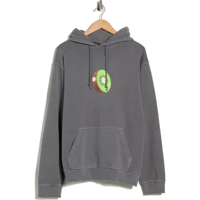 Gramicci Kiwi Hooded Sweatshirt In Gray