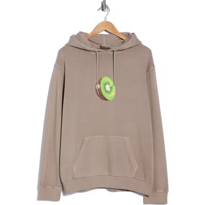 Gramicci Kiwi Hooded Sweatshirt In Gray