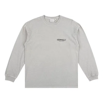 Pre-owned Gramicci Knit Original Freedom Long-sleeve Tee 'pigment Slate' | Grey | Men's Size M In Gray