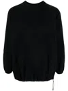 Gramicci Black Logo Crewneck Sweatshirt