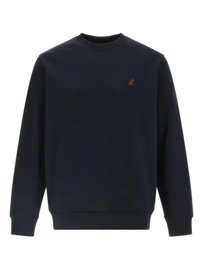 GRAMICCI LOGO-EMBROIDERED CREW-NECK SWEATSHIRT