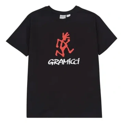 Gramicci Logo T-shirt In Black