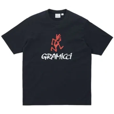 Gramicci Logo T-shirt In Black