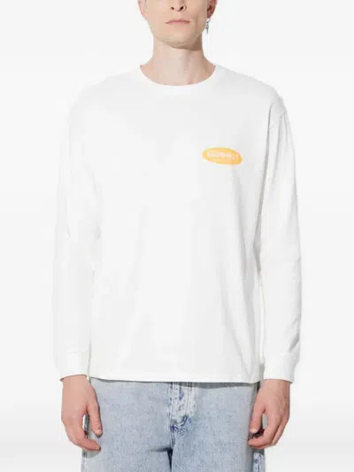 Gramicci Long-sleeve Graphic T-shirt In White