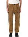 Gramicci Corduroy Loose Tapered Ridge Pants In Brown