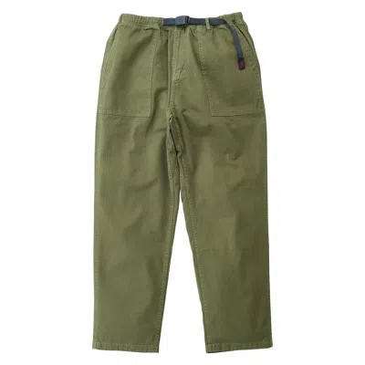 Gramicci Loose Tapered Ridge Pant Olive In Green