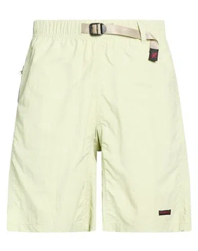 Gramicci Man Shorts & Bermuda Shorts Light Green Size Xs Nylon