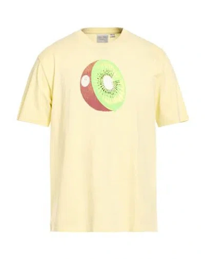 Gramicci Man T-shirt Yellow Size S Cotton In Animal Print