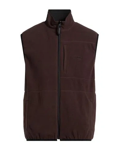 Gramicci Man Vest Brown Size S Polyester, Nylon, Polyurethane