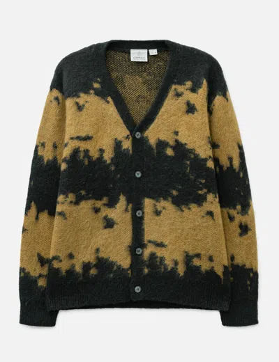 Gramicci Mohair Splatter Cardigan In Multi