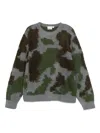 Gramicci Camouflage-pattern Sweater In Gray