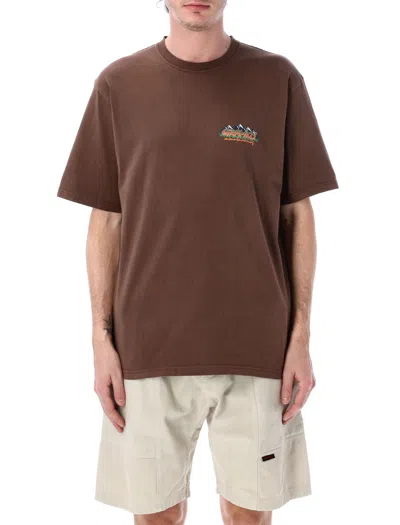 Gramicci Mountaineering Tee In Brown
