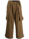 Gramicci X F/ce Cargo Pants In Brown