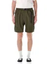 Gramicci Nylon Explorer Cargo Short In Deep Olive