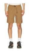 Gramicci Nylon Packable G-short In Brown