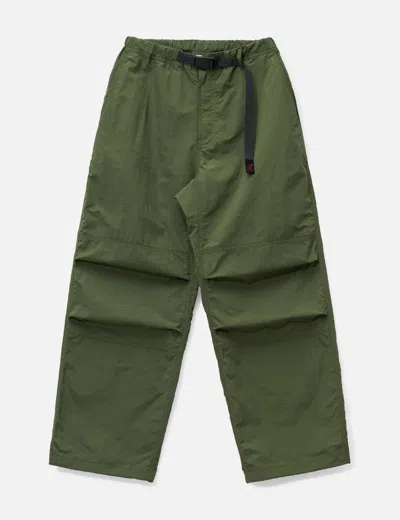 Gramicci Nylon Paneled Trek Pant In Green