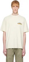 Gramicci Off-white Mountaineering T-shirt In Natural Pigment