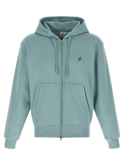 Gramicci 'one Point' Hoodie In Blue