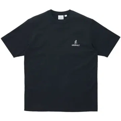 Gramicci One Point Logo T-shirt In Black