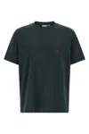 Gramicci One Point Tee T-shirt Black In Green