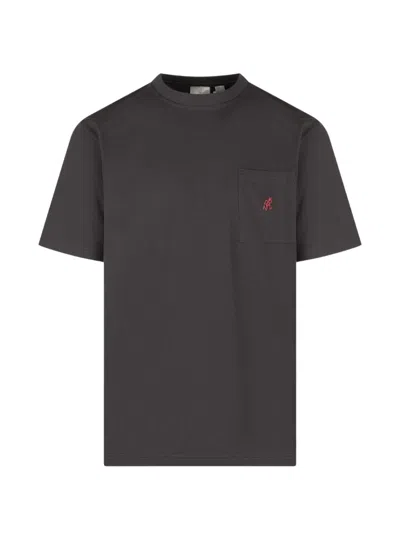 Gramicci One Point T-shirt In Gray