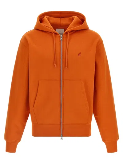 GRAMICCI ORANGE ONE POINT HOODIE