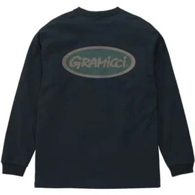 Gramicci Oval Long Sleeve T-shirt In Black