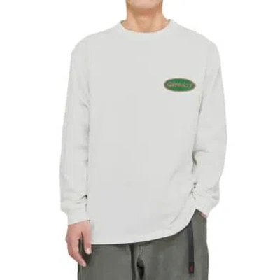 Gramicci Oval Long Sleeve T-shirt In Neutrals