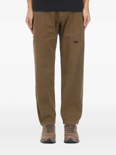 Gramicci Panelled Trousers In Brown