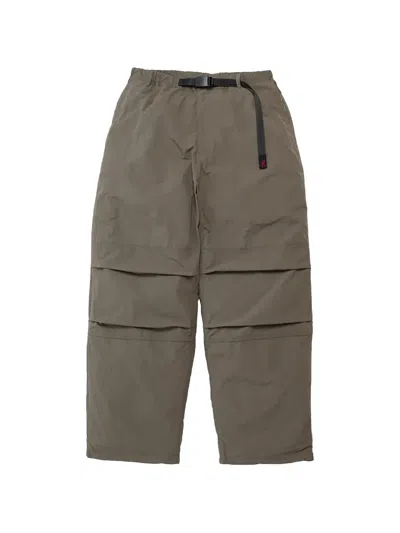 Gramicci Panelled Trousers In Brown