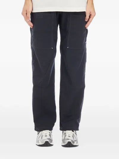 Gramicci Patchspockets Trousers In Blue