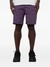 Gramicci Patchwork Cargo Shorts In Purple
